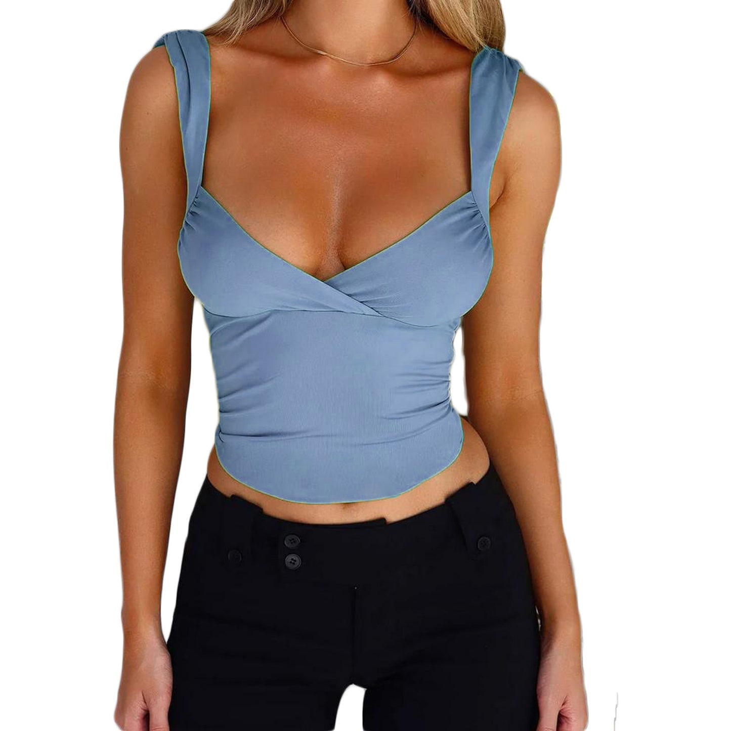 Backless T-shirt Vest