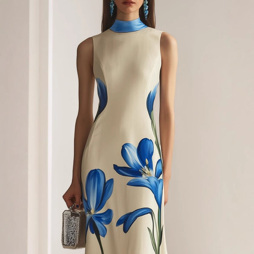 Printed Tight Dress