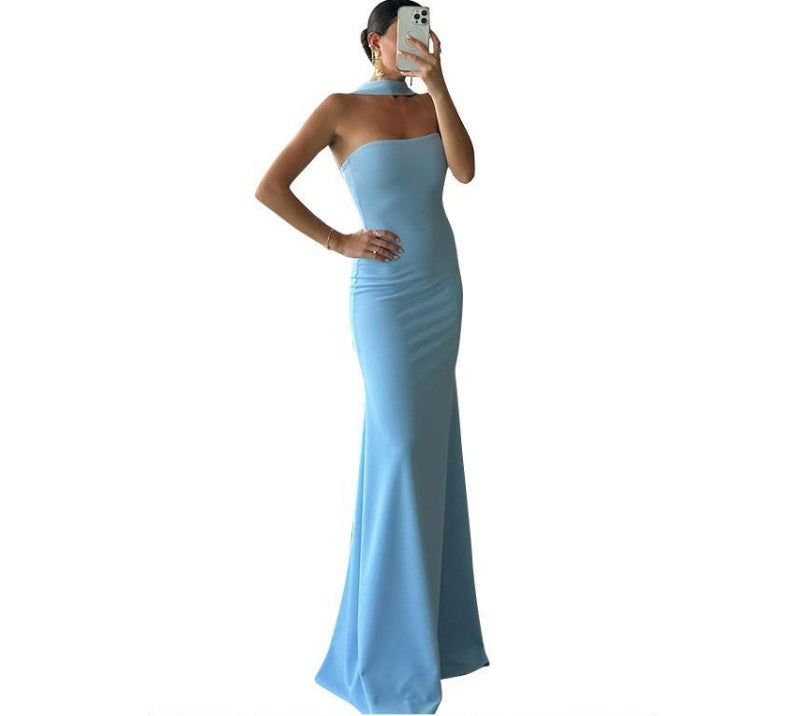 Halter Slim Fit Dress