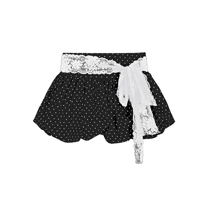 Polka Dot A- Line Skirt