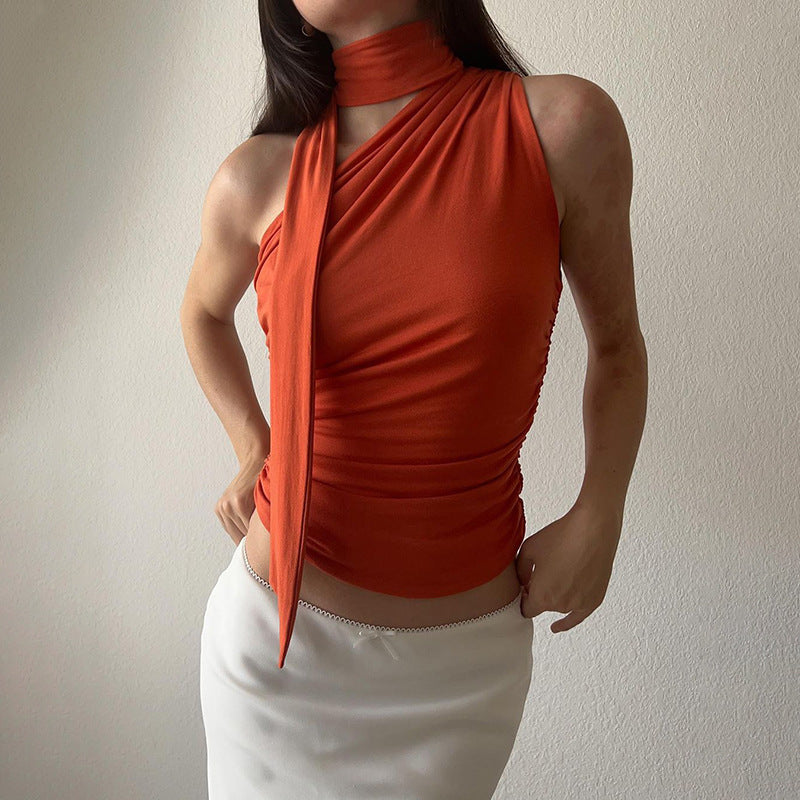 Street Fashion Slim Short Casual Undershirt