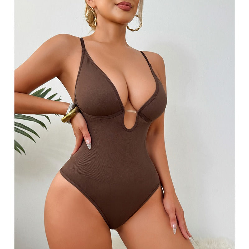 Deep V Belly Contracting Corset