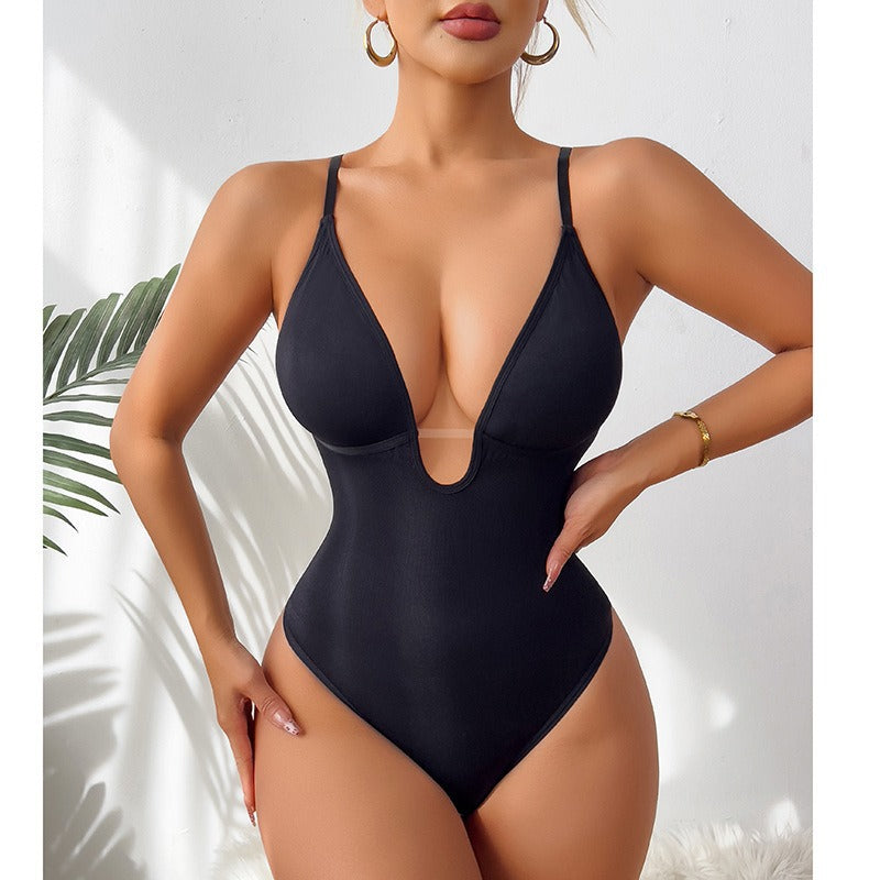 Deep V Belly Contracting Corset