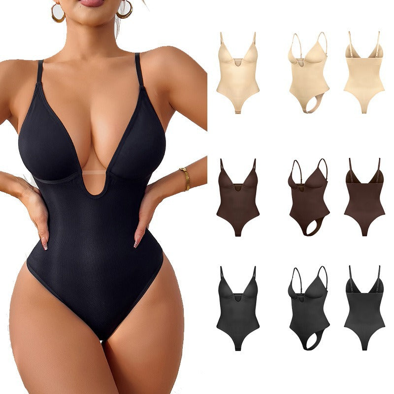 Deep V Belly Contracting Corset