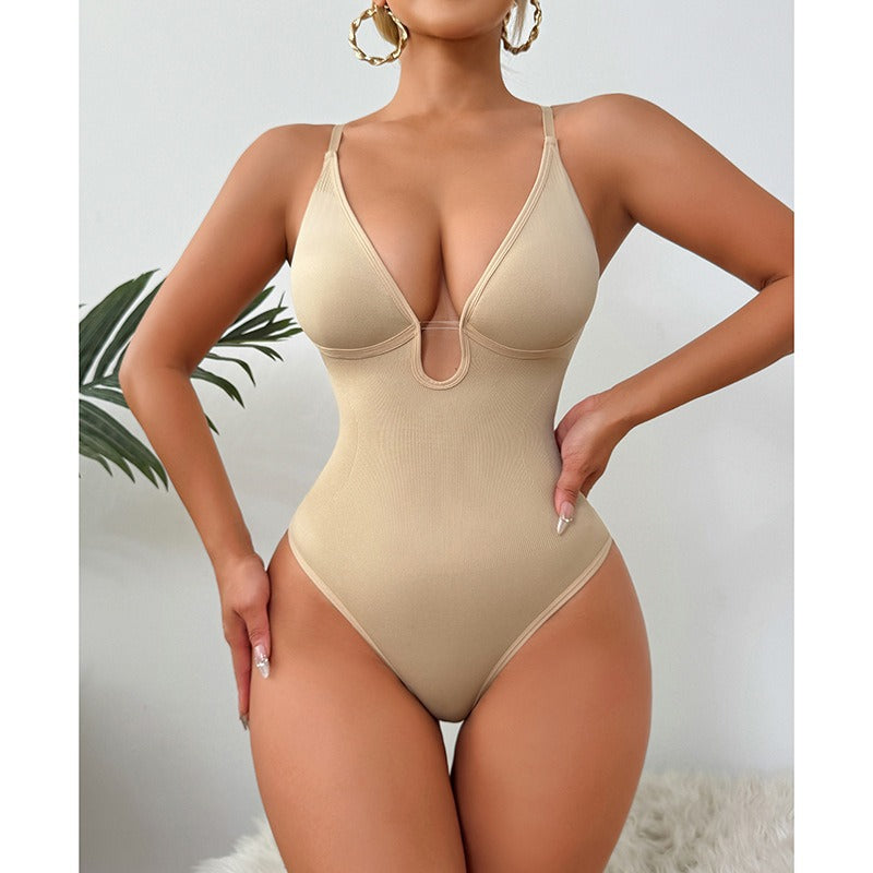 Deep V Belly Contracting Corset