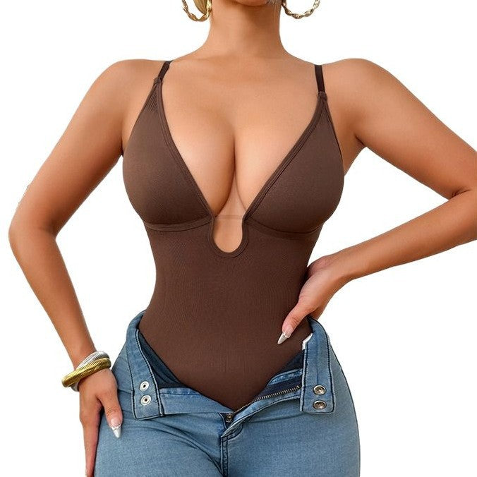 Deep V Belly Contracting Corset