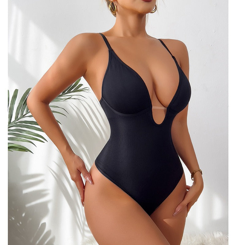 Deep V Belly Contracting Corset