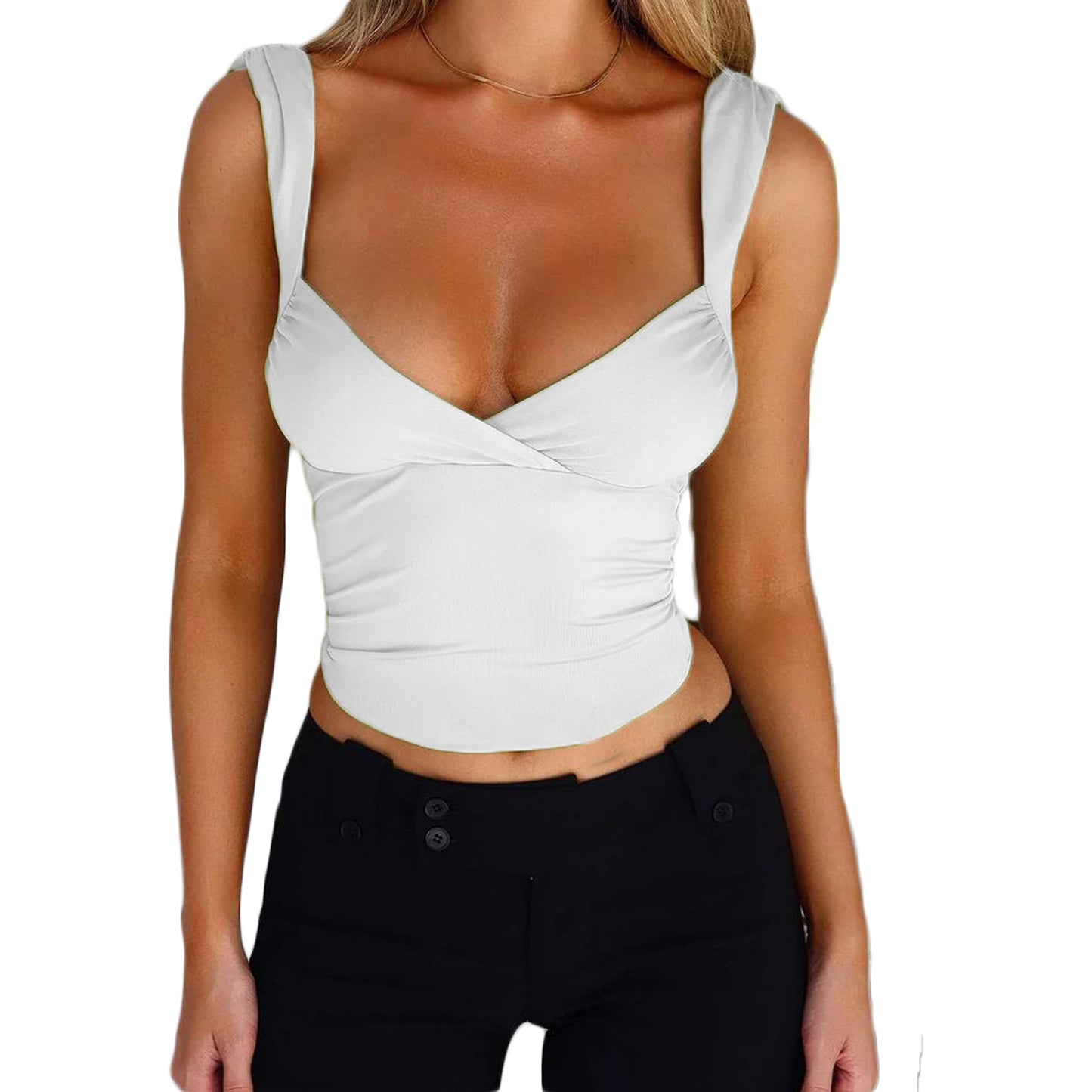 Backless T-shirt Vest