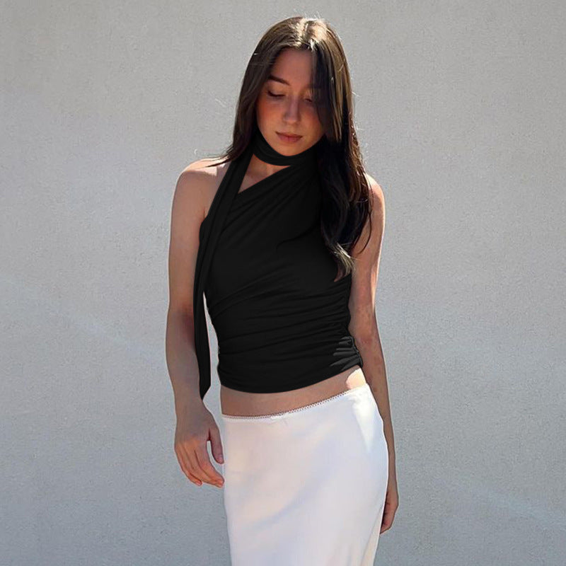 Street Fashion Slim Short Casual Undershirt