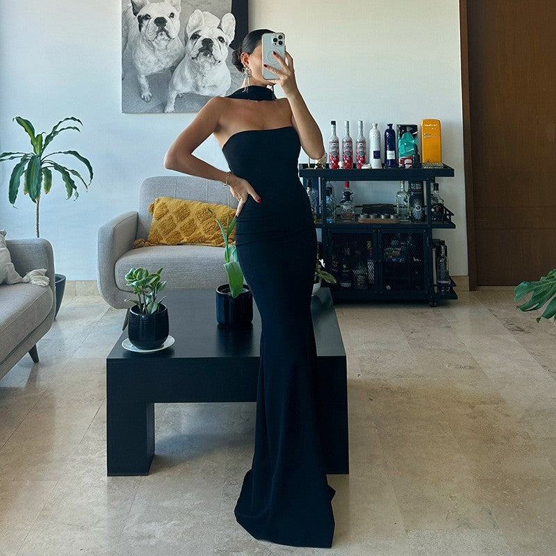 Halter Slim Fit Dress