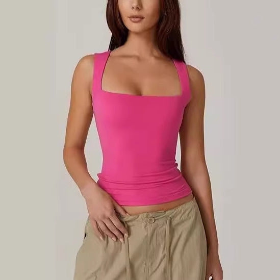 Summer Sleeveless Tight Vest