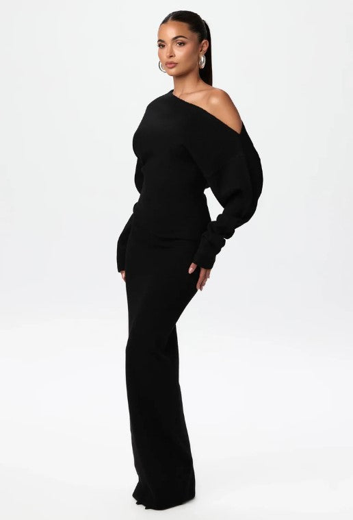 Long Sleeve Slim Fit Elegant Dress