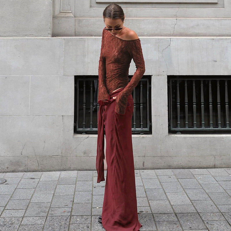 Mesh One-piece Dress