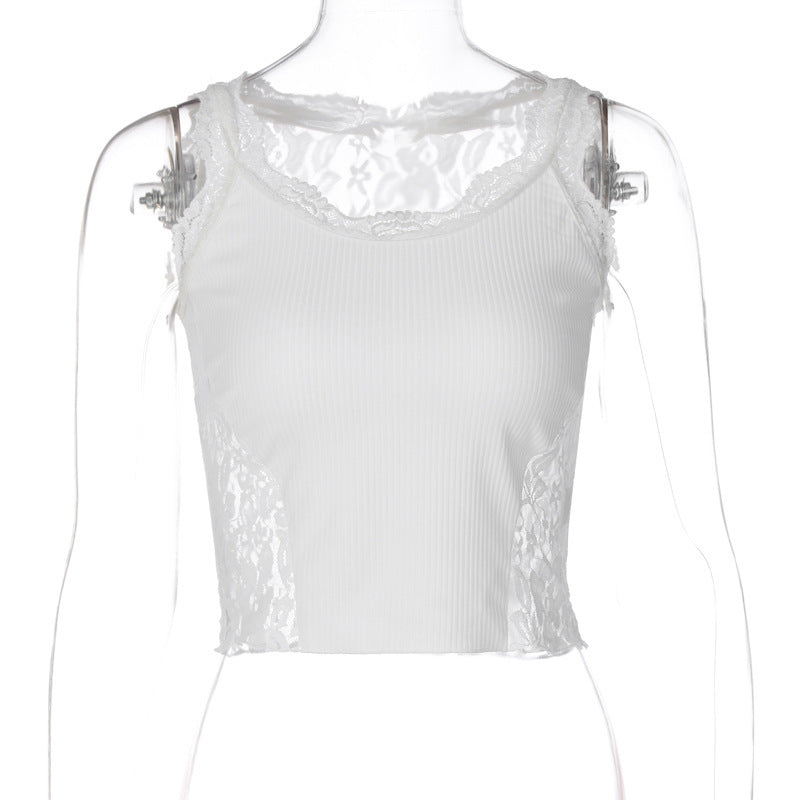Lace Vest Top