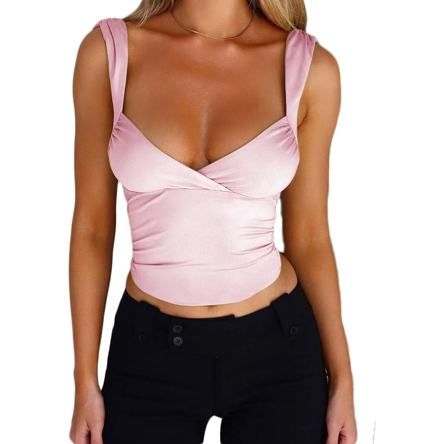 Backless T-shirt Vest
