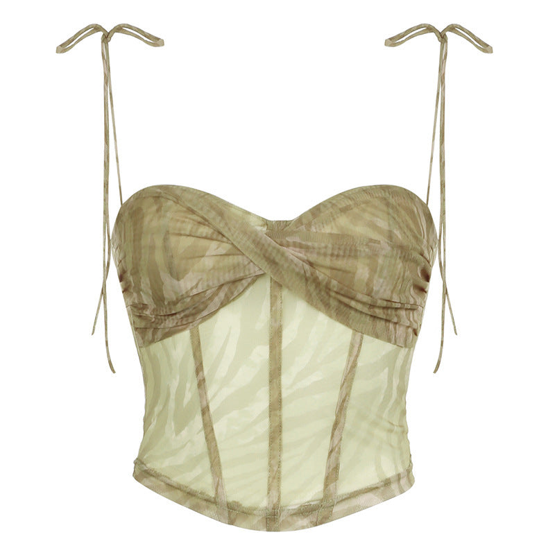 Mesh Camisole Vest Top