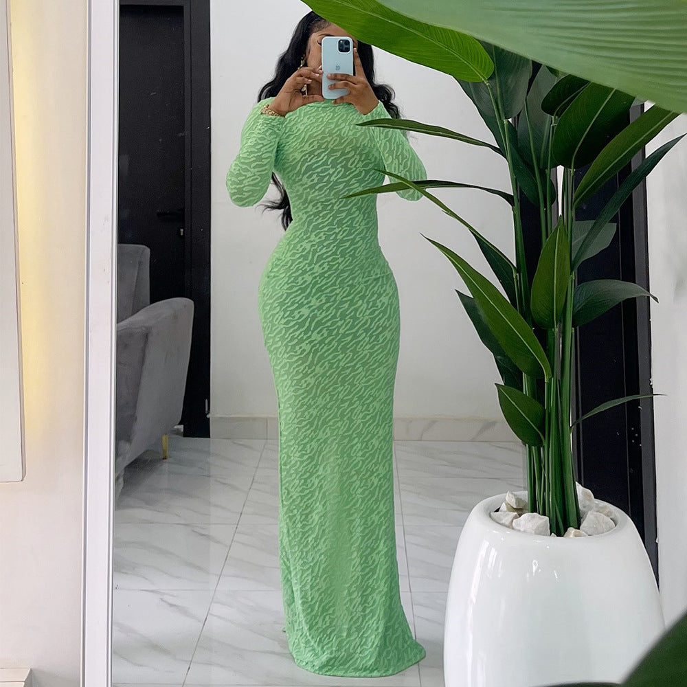 Long Slim Fit Dress