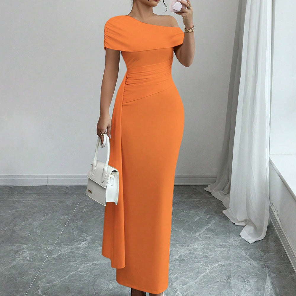 Strapless Sleeveless Sheath Dress