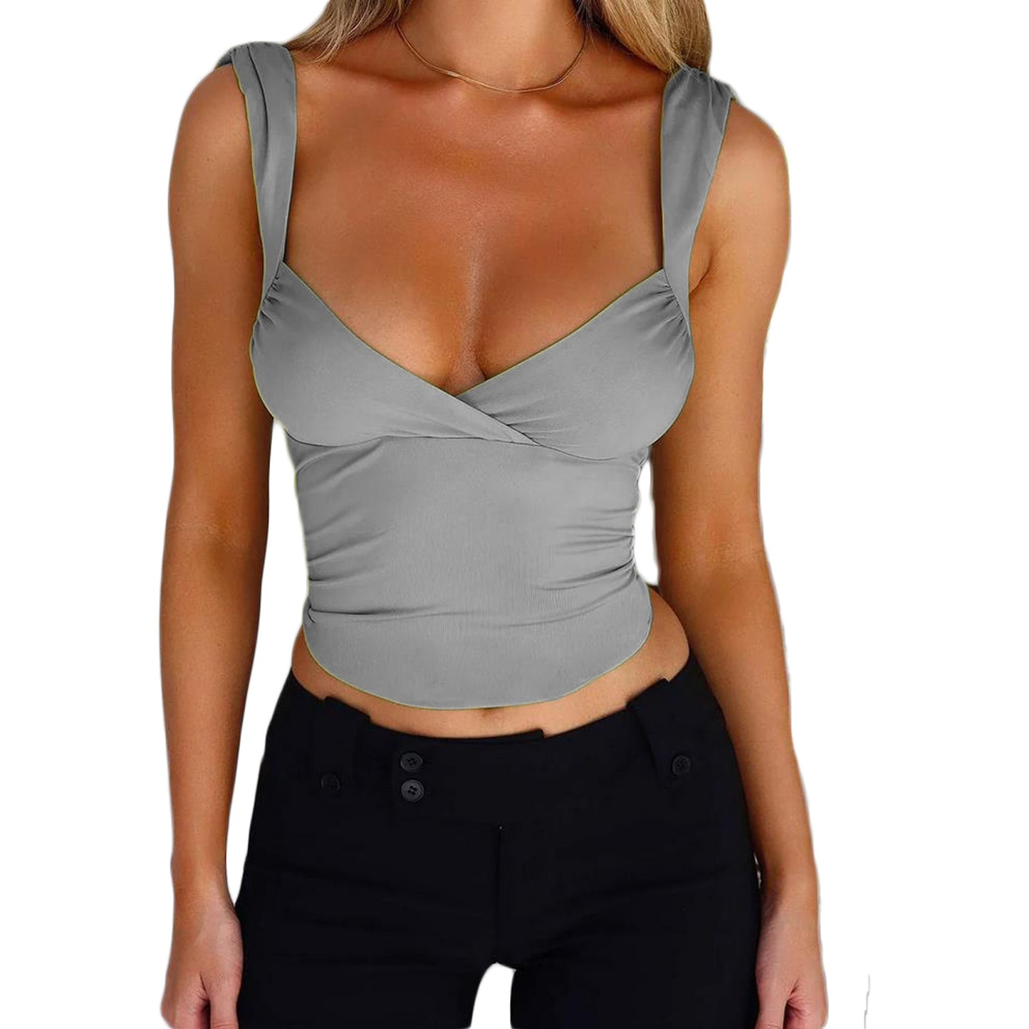 Backless T-shirt Vest