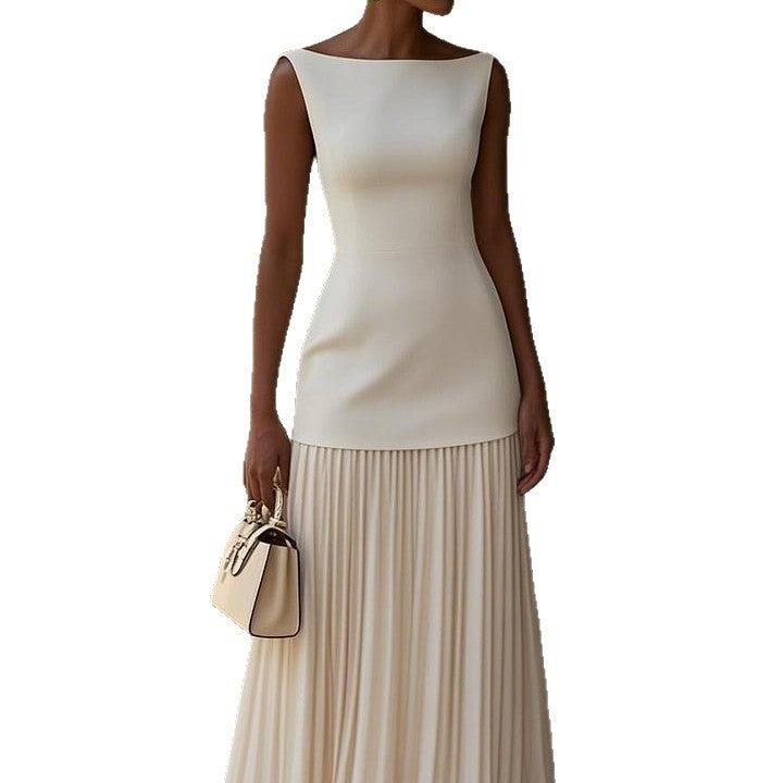 Sleeveless Slim Knit Dress