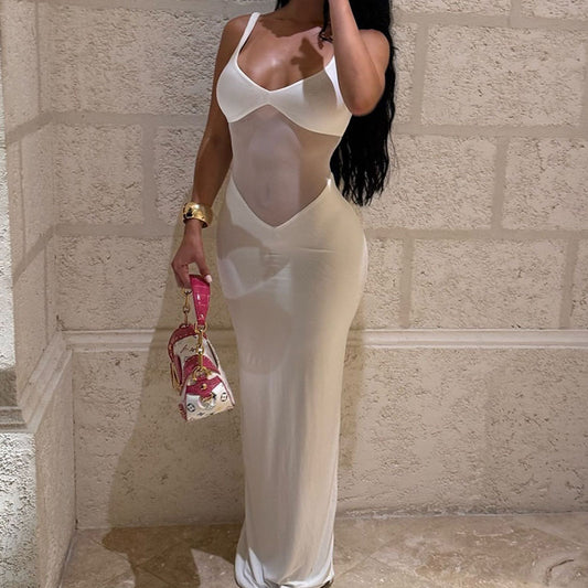 Long See-through Dress