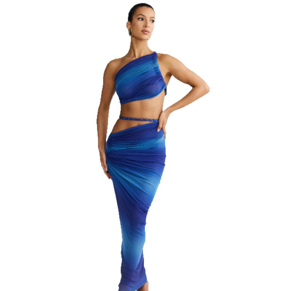 Sling Sleeveless Sheath Backless Dress