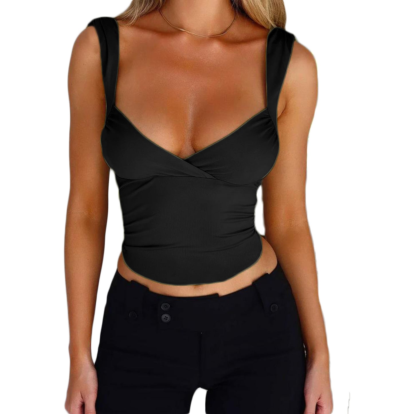 Backless T-shirt Vest
