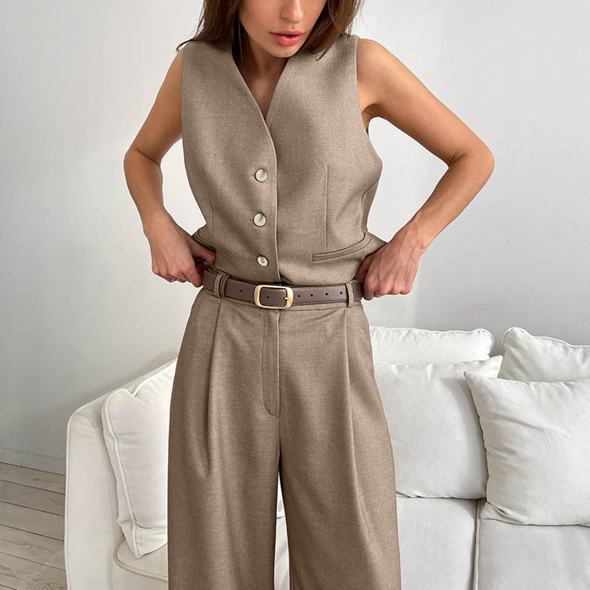 Vest- Pants Suit