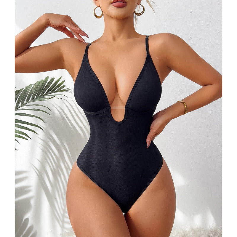 Deep V Belly Contracting Corset