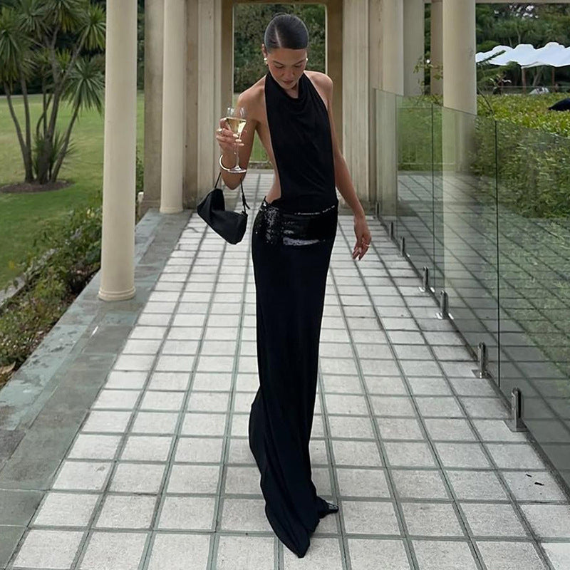 Halter Long Dress