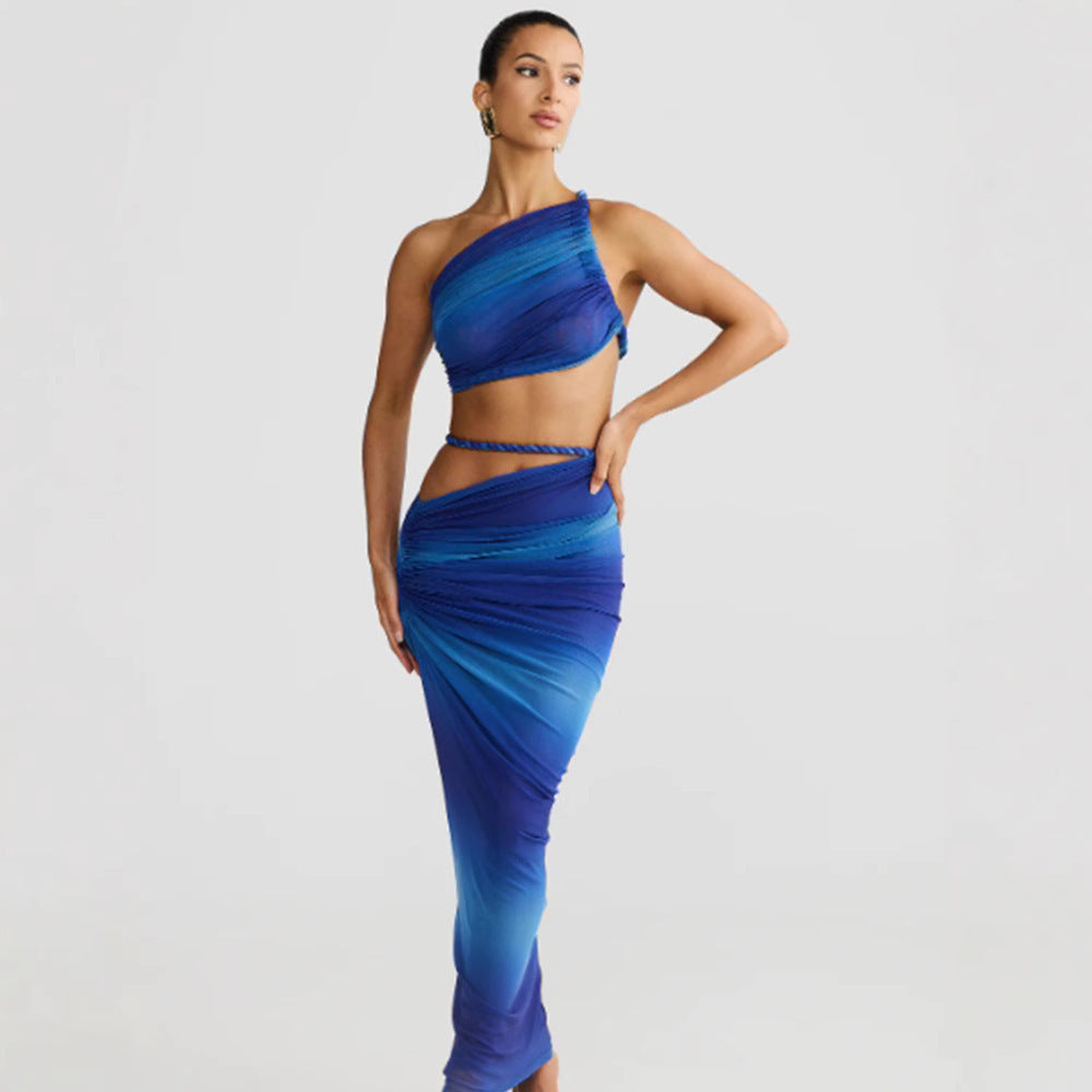 Sling Sleeveless Sheath Backless Dress