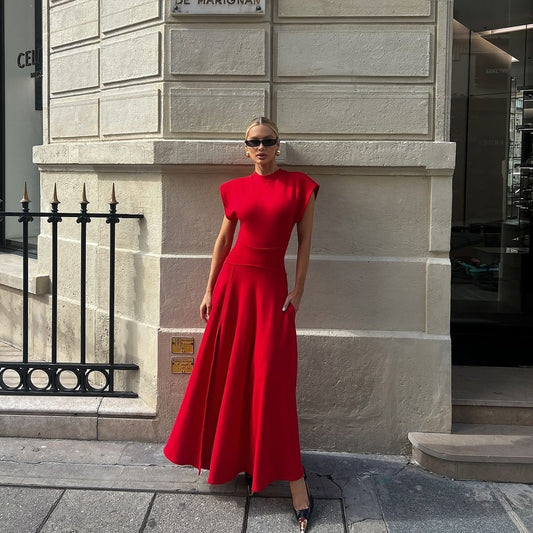 Red Maxi Dress