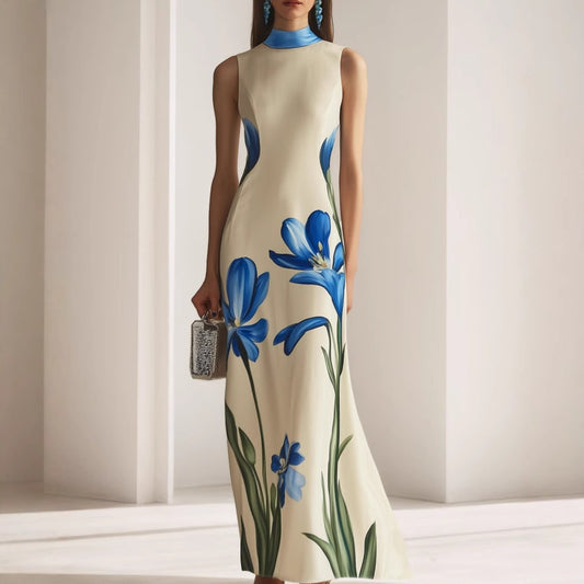 Printed Tight Dress