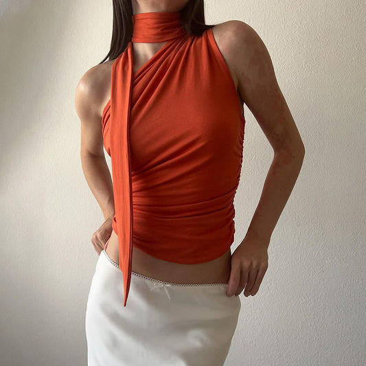 Street Fashion Slim Short Casual Undershirt