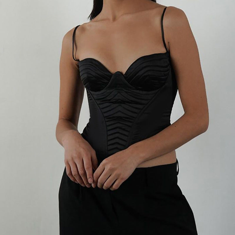 Casual Versatile Slim Strap Vest